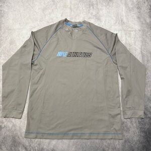 Nike Athletics Gray Long Sleeve Shirt Vintage